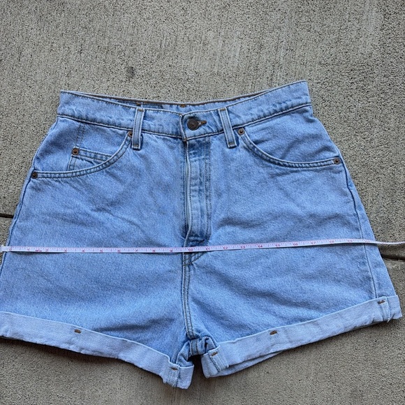 Vintage Orange Tab Levi's Women's Denim Jean Shorts style 954 - Picture 6 of 6